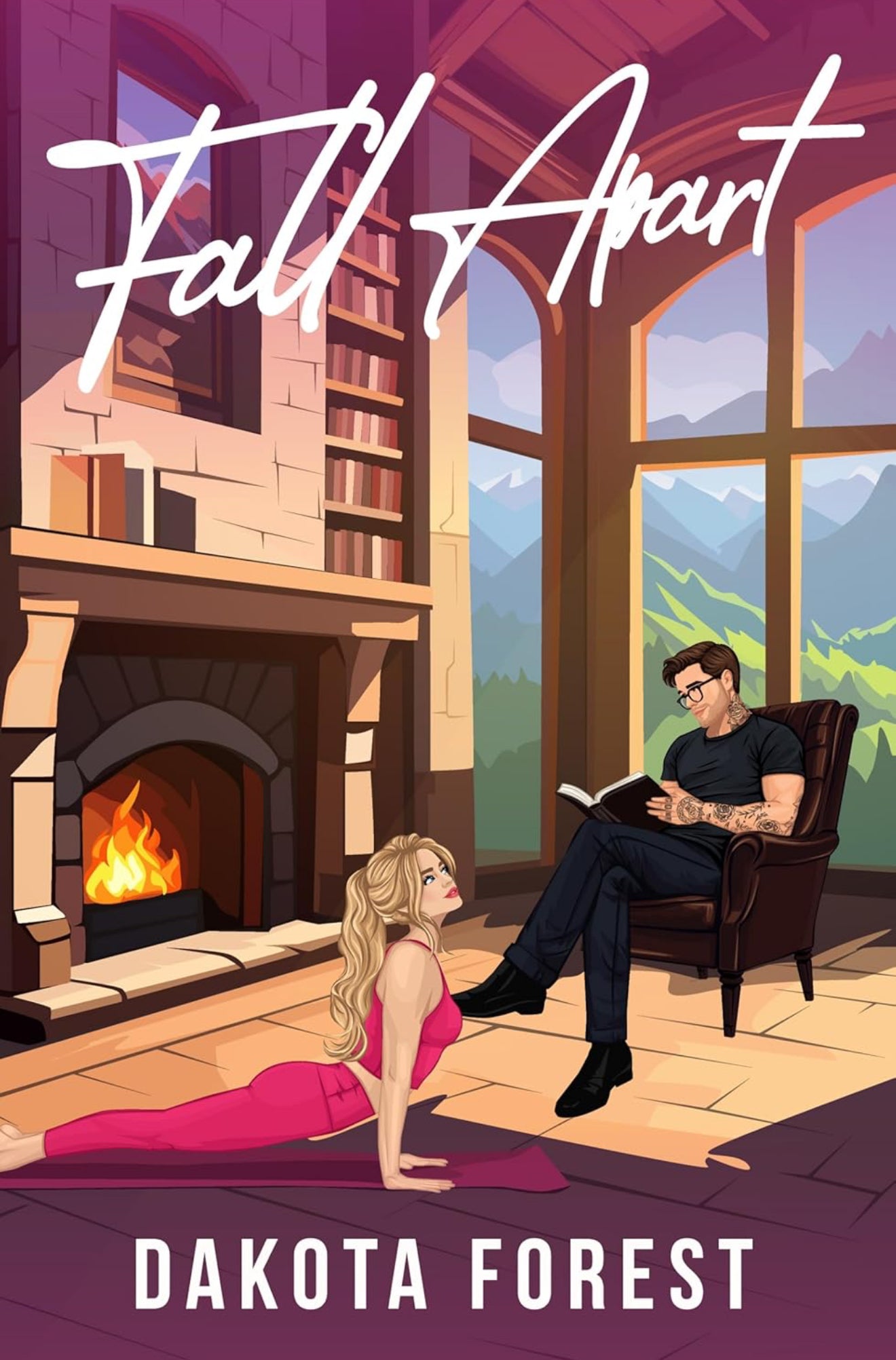 Fall Apart |Dakota Johnson (On the Slopes Book 2) SIGNED PAPERBACK