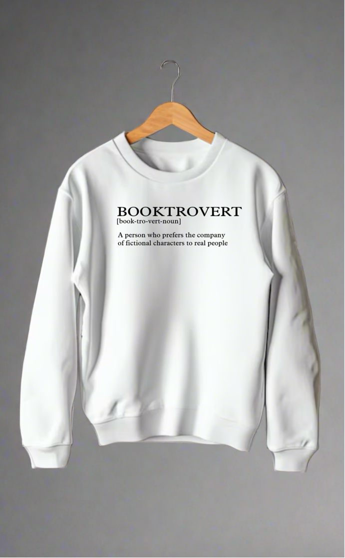 Booktrovert Crewneck Sweatshirt