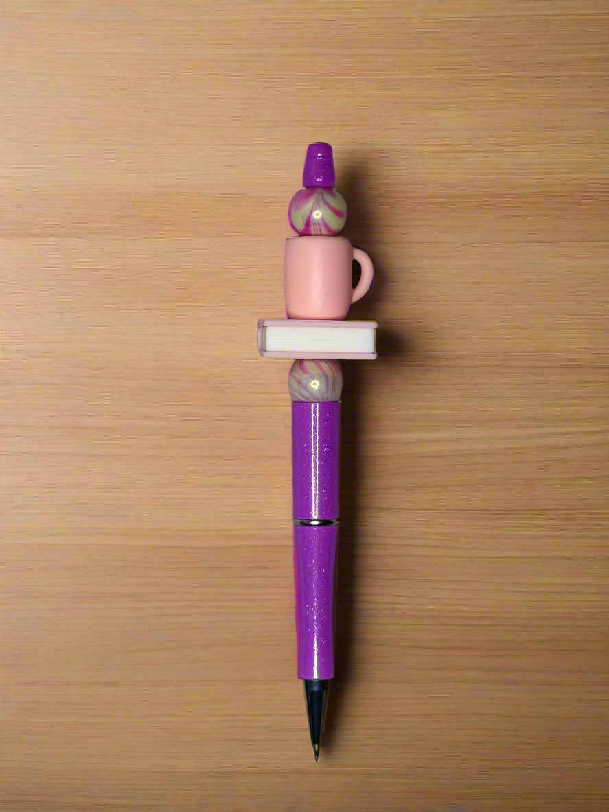 Bookish Beaded Pens